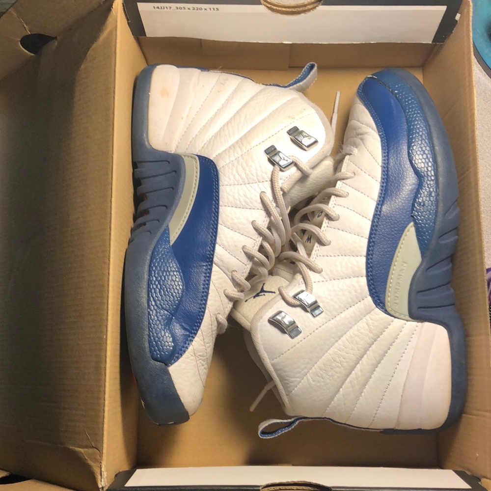Retro Jordan 12s French Blues
